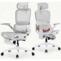 SIHOO B100 Pro Ergonomic Mesh Office Chair, Adjustable Computer Chair with 4D Dynamic Lumbar Support, 3D Extra Wide Headrest, Desk Chair with 4D Flip-