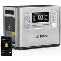 AFERIY 2400W 2048Wh Portable Power Station,13 Outputs Solar Generator Control Via App, LiFePO4 Battery Quick Charge in 1.5H, 240V AC Outlets for Home