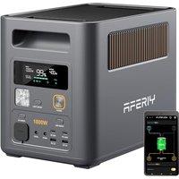 AFERIY P180Pro 1024Wh Portable Power Station, Expandable to 5120wh (3600W Peak), Fast Charging 0-90% in 1H, LiFePO4 Portable Battery with UPS, BMS, So
