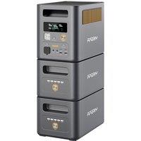 AFERIY 1800W Portable Power Station 3072Wh, Expandable to 5120Wh LiFePO4 Solar Generator & 1H Fast Charging,