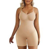 SHAPERX Shapewear for Women Tummy Control Bodysuit Butt Lifter Full Body Shaper Shorts One Piece