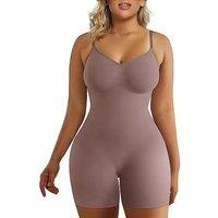 SHAPERX Shapewear for Women Tummy Control Bodysuit Butt Lifter Full Body Shaper Shorts One Piece