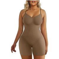 SHAPERX Shapewear for Women Tummy Control Bodysuit Butt Lifter Full Body Shaper Shorts One Piece