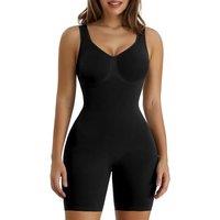 SHAPERX Women's Shaping Bodysuits Tummy Control Shapewear Seamless Body Suit Shorts Full Body Shaper