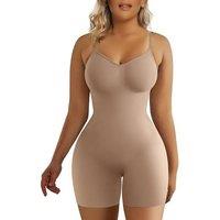 SHAPERX Shapewear for Women Tummy Control Bodysuit Butt Lifter Full Body Shaper Shorts One Piece