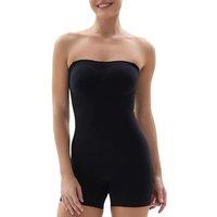 SHAPERX Strapless Bodysuit Shapewear for Women Tummy Control Seamless Body Shaper with Removable Straps