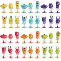 THE TWIDDLERS 36 Monster Spring Jump Up Pop Up Toys for Kids, 6cm - Birthday Party Favours, Goody Bag Fillers and Toy Gift Set, Classroom Prizes