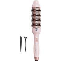 Wavytalk Thermal Brush, Heated Hot Brush for Hair Styling 38mm Ionic Thermal Round Iron for Blowout Express, Heated Curling Iron Create Natural Curls,