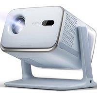 Aurzen BOOM mini Google TV Smart Projector with WiFi and Bluetooth, 4K Supported Outdoor & Home Movie Projector with 20W Speakers DoIby Audio, Real-Ti