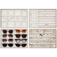 VLANDO Stackable Jewellery Tray Set