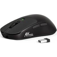RK ROYAL KLUDGE MO3 Wireless Gaming Mouse 48g Lightweight PAW3809 Sensor, 6000 DPI, BT/2.4G/Wired PC Mice Rechargeable 650mAh Battery with Programmabl