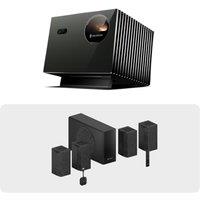 VisionMaster Pro2 Triple Laser 4K Projector, IMAX Enhanced, 3000 ISO Lumens, 15000:1 Contrast, Optical Zoom, HDR10+, 4ms Low Input Lag, Includes Thund