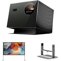 Valerion VisionMaster Pro2 4K Triple Laser Projector for Football Watch Parties, IMAX Enhanced Home & Outdoor Cinema, 3000 ISO Lumens, 4ms Low Input L