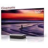AWOL VISION LTV-3000 Pro + 120" Cinematic Screen Bundle - 4K UHD HDR10+ Dolby Vision & Atmos Ultra Short Distance RGB Laser Projector Home Cinema
