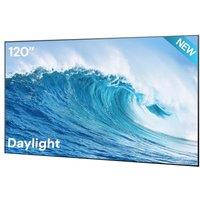 AWOL VISION 120" Projector Screen for Ultra Short Throw Projector, 90% Ambient Light Rejecting New Gen Fresnel Fixed Frame ALR Screen for Day Light us