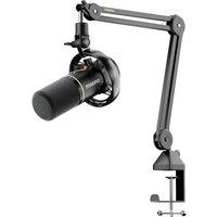 MAONO PD200W Hybrid Wireless Podcast Microphone for PC, XLR USB Dynamic Mic Kit with Boom Arm, Software, Noise Cancellation, for Vocal Recording, Stre