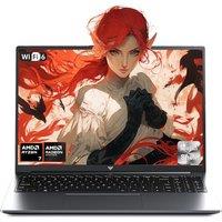 16.1" Gaming Laptop with Ryzen 7 7735HS Processor up to 4.75 GHz (Beat 13th i7-13800H), 8C/16T - 4800MHz 16GB RAM DDR5*2+512GB M.2 SSD,1200 FHD, HDMI,