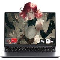 15.6 Inch Laptop with AMD Ryzen 7 7730U Processor up to 4.5GHz (beat i7-1260P) 8C/16T - 16GB RAM DDR4 512GB M.2 SSD Computer,HDMI, BT5.2,USB,Type-C,Du