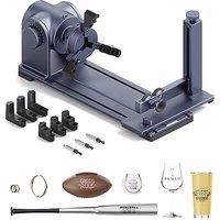 LaserPecker Rotary Extension for LP2 Plus/ LP4/ LP5/ LX2 180 Adjustable Jaw Chuck for Engraving Cones, Cylinders, Spheres, Rings, Wine Glasses,
