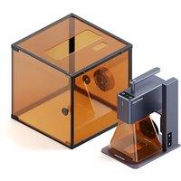 LaserPecker 2 Laser Engraver, Portable Laser Engraving Machine Laser Cutter, High Speed 600mm/s High Precision 0.05mm for Wood Leather Acrylic etc.