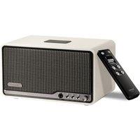 Edifier S300 Wireless Hi-Fi Tabletop Speaker with AirPlay 2 for Multi-Room, 80W Power, 2-Way Active Crossover, LDAC Hi-Res Audio, Retro Bluetooth Spea