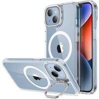 ESR for iPhone 13 Case/iPhone 14 Case, Compatible with MagSafe, Built-in Camera Ring Stand, Military-Grade Protection, Classic Series, Clear