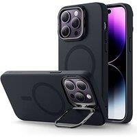 ESR Cloud Kickstand Case for iPhone 14 Pro Max, MagSafe Case with Stand, Military-Grade Protection, Strong Magnetic Lock, Built-in Camera Ring Stand,