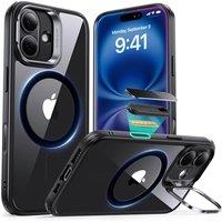ESR for iphone 16 Case, Compatible with MagSafe, Military-Grade Protective Case, Built-In Stash Stand iphone Case, Scratch-Resistant Back Cover, Class