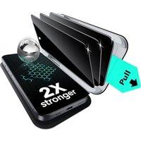 ESR 3 Pack 9H+ Glass for iPhone 17e/16e/14/13/13 Pro Privacy Screen Protector, [Military Grade Shatterproof & Longest Durable] Full Coverage Tempered
