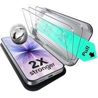 ESR 3 Pack 9H+ Glass for iPhone 17/iPhone 16 Pro Screen Protector, [Military Grade Shatterproof & Longest Durable] iPhone 17/16 Pro Clear