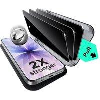 ESR 3 Pack 9H+ Glass for iPhone 17/iPhone 16 Pro Screen Protector Privacy, [Military Grade Shatterproof & Longest Durable] Anti-spy
