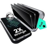 ESR 3 Pack 9H+ Glass for iPhone 15 Pro Privacy Screen Protector, [Military Grade Shatterproof & Longest Durable] Anti-spy