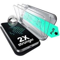 ESR 3 Pack 9H+ Glass for iPhone 16/15 Screen Protector, [Military Grade Shatterproof & Longest Durable] iPhone 16/15 Clear