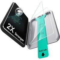 ESR 2 Pack Screen Protector for iPad Pro 13 Inch M5 2025/M4 2024, 9H Tempered Glass Film with UltraFit Tray, Apple Pencil Support, Scratch Resistant,