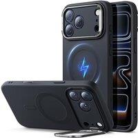 ESR Silicone Case for the iPhone 17 Pro, with Military-Grade Drop Protection, Stash Stand, Camera Control Cover, Compatible with MagSafe Accessories,