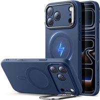 ESR Silicone Case for the iPhone 17 Pro, with Military-Grade Drop Protection, Stash Stand, Camera Control Cover, Compatible with MagSafe Accessories,