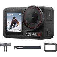 DJI Osmo Action 5 Pro Standard Combo, Waterproof Camera With 1/1.3" Sensor, 4K/120fps Video, Subject Tracking, Stabilization, Dual OLED Touchscreens,