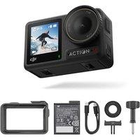 DJI Osmo Action 4 Essential Combo - 4K/120fps Waterproof Action Camera with a 1/1.3-Inch Sensor, Stunning Low-Light Imaging, 10-bit & D-Log M Color Pe
