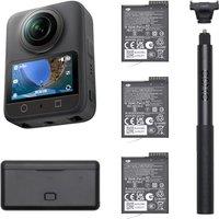 DJI Osmo 360 Adventure Combo, 360 Action Camera | 1-Inch 360 Imaging, Extended Battery Life With 3 Batteries, Native 8K 360 Video, 4K/120fps & 170