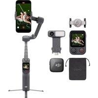 DJI Osmo Mobile 8P + Mic Mini Transmitter, Gimbal Stabilizer for iPhone & Android, Remote Controller, Wireless Microphone, Detail-Rich Audio, Active N