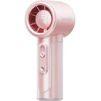 Handheld Portable Fan, Adjustable Speed Powerful Mini Personal Fan, Rechargeable 5000mAh Battery Up to 18 Hours Runtime, Pocket Turbo Fan with Smart L