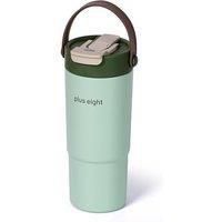 Stainless Steel Tumbler with Straw, 660ml/22oz Tumbler with Leak Proof 2-in-1 Lid, Reusable Double Walled Water Bottle, Portable Coffee Travel Mug, Fi