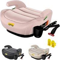 Jovikids OHHO+ i-Size Booster Car Seat, 125-150cm Toddler Booster Seat with ISOFIX, ECE R129 Approved, Seat Belt Guide, Lightweight & Portable, Remova