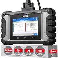 TOPDON ArtiDiag EU-BBA OBD2 Scanner for Mercedes-Benz/BMW/V.A.G ONLY, Car Diagnostic Tool with Bi-Directional Control, ECU Online Coding, All Resets S