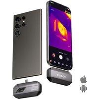 TOPDON Thermal Camera TC002C Duo for Android & iOS, 512x384 TISR High Resolution, -20-550, 25Hz, for Phone/Tablet/PC, USB-C/Lightning Port, Infrare