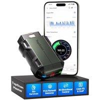 TOPDON TopScan Master OBD2 Scanner, Bluetooth Car Diagnostic Tool with Bidirectional Control for iOS & Android, AI-Assisted Car Code Reader with 30 Re