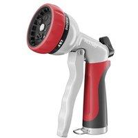 RESTMO Garden Hose Nozzle, Heavy Duty Metal Water Hose Nozzle with 7 Adjustable Spray Patterns, High Pressure Hand Sprayer with Flow Control, Best for
