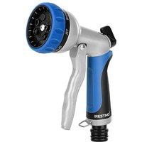 RESTMO Garden Hose Nozzle Hose Pipe Spray Gun Heavy Duty | High Pressure Hose Nozzle,Metal Sprayer with 7 Patterns and Water Flow Control,Ideal to Wat