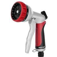 RESTMO Hose Pipe Spray Gun, Heavy Duty Garden Hose Spray Gun | High Pressure Hose Nozzle,Metal Hand Sprayer with 7 Patterns and Water Flow Control,Ide