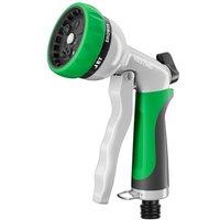 RESTMO Hose Pipe Spray Gun, Heavy Duty Garden Hose Spray Gun | High Pressure Hose Nozzle,Metal Hand Sprayer with 7 Patterns and Water Flow Control,Ide